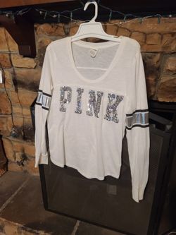 Pink Long Sleeve Tee Size L