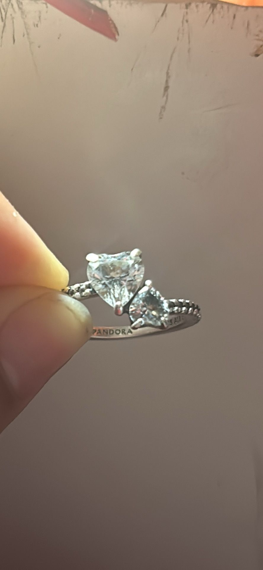 Silver Exclusive Pandora Promise Ring