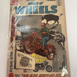 World of Wheels #25 Charlton Comics Silver Age Cycles Hot Rods Racing