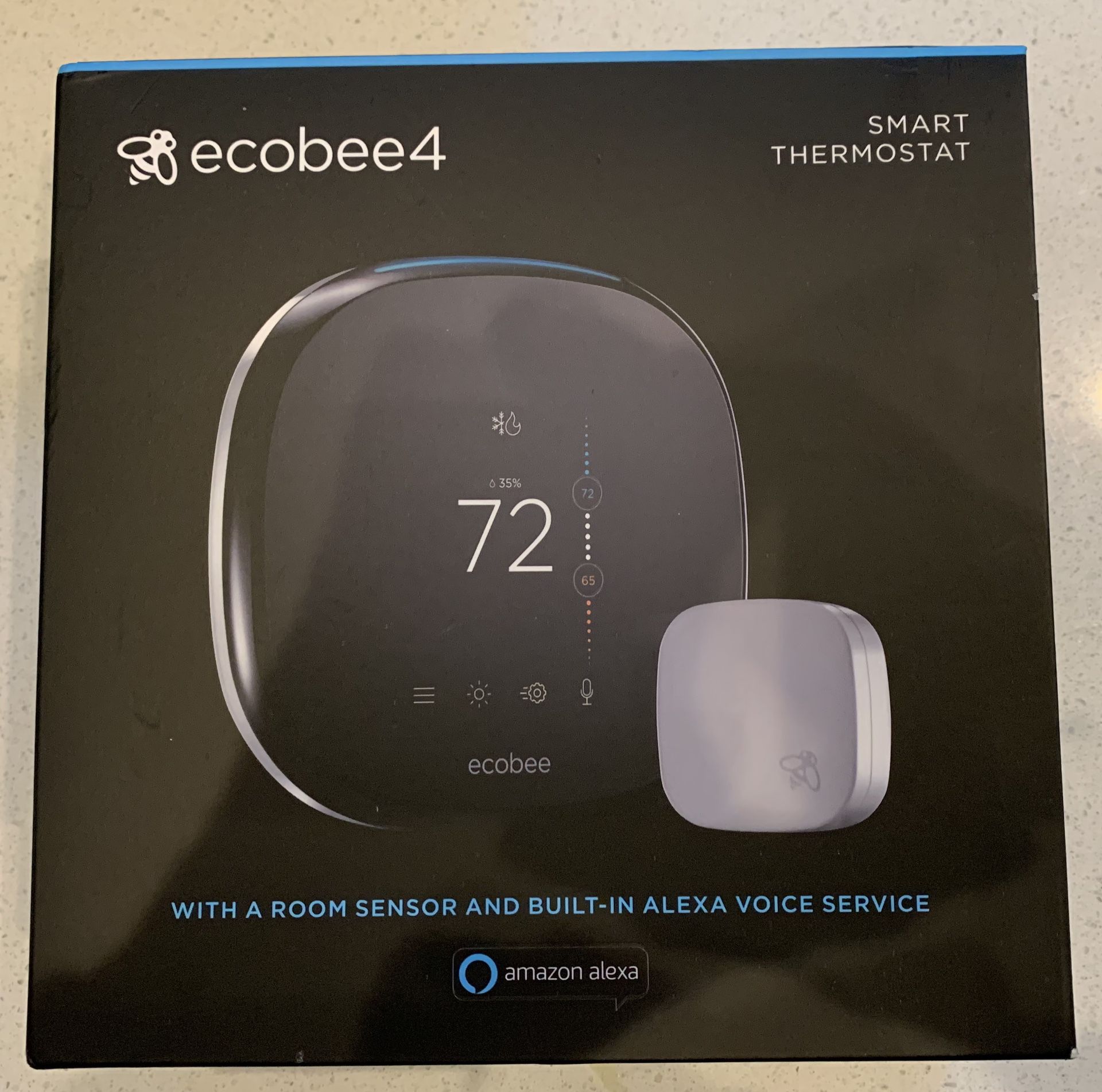 Ecobee 4 with Alexa and Room Sensor