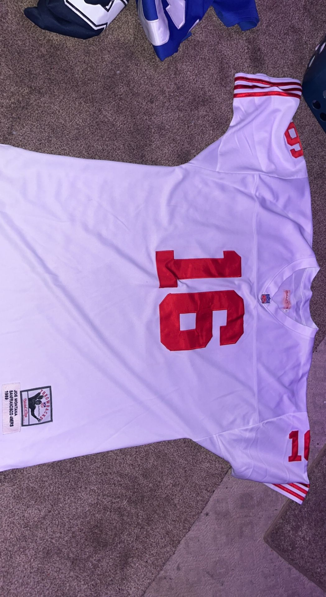 Joe montana Jersey from 1989