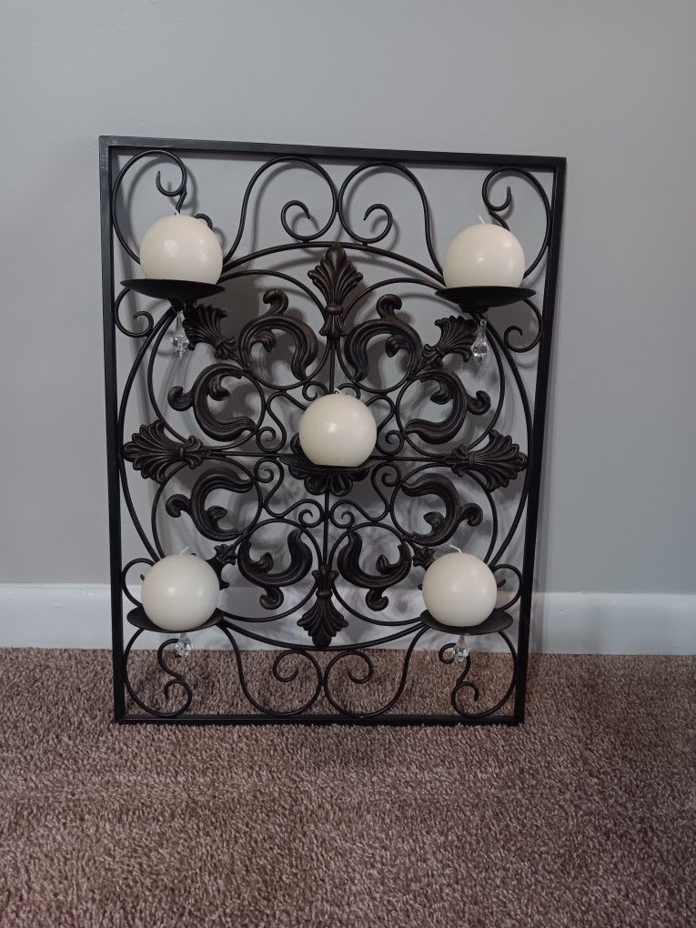 Metal Candle Holder