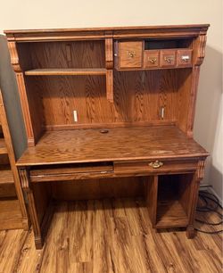 Desk solid wood