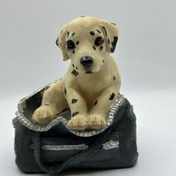 Vintage Puppy Dog Statue