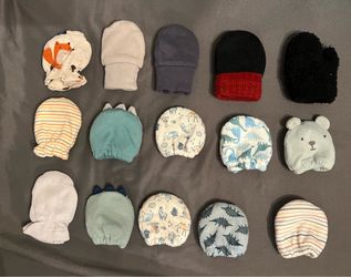 Baby Boy Infant Mittens Bundle