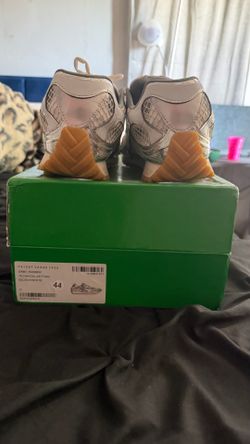 Silver & White Bottega Venetas