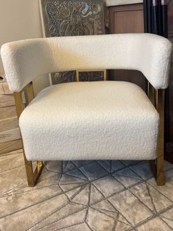 Two accent chairs
