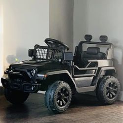 Children's electric car.