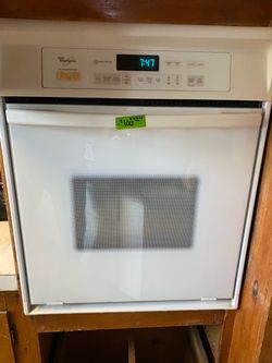 Whirlpool Self-Cleaning Wall Oven White