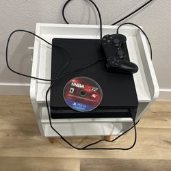 PS4 Slim With One Original Controller
