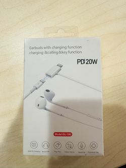 Earbuds With Charging Function 