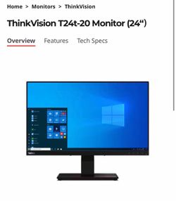 Thinkvision Touchscreen Monitor