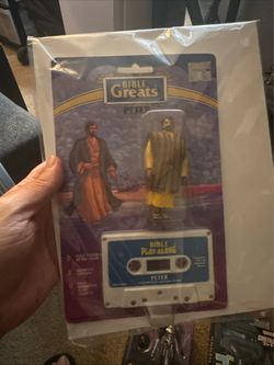 Vintage Rainfall Bible Greats Peter Bible Play Along With Cassette Tape