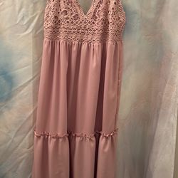Blush Maxi Dress