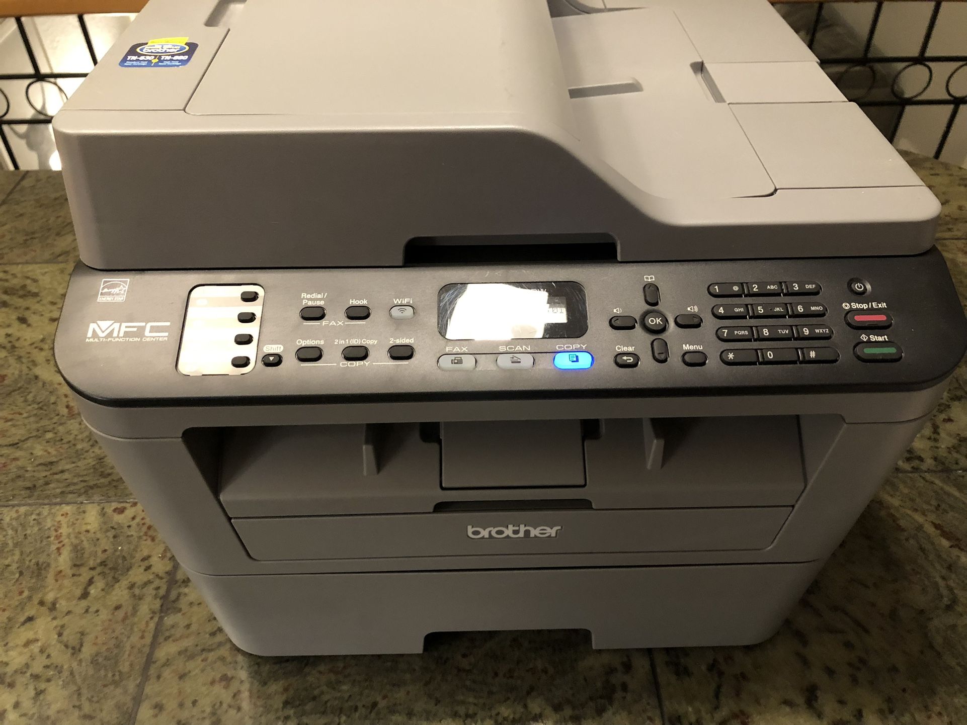 Brother Mfc-l2700dw Printing Negative Brother mfc-l2700dw printer/copier/scanner all in one for Sale in
