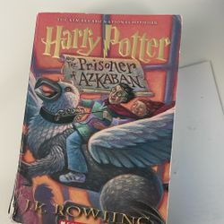 HP And The Prisoner Of Azkaban Book