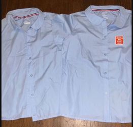 Girls Clothes Size 14 uniform shirt bundle (2pcs)