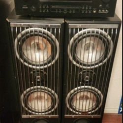 Theater Amplifier With 2 Dogg Digital Speakers Insignia Home