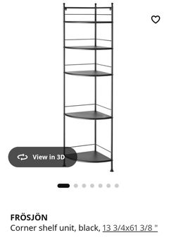 Ikea Corner shelf