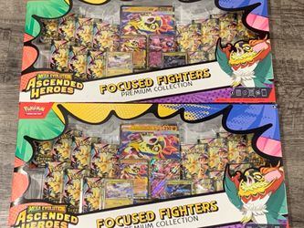 Pokémon ascended heroes focus fighter premium boxes