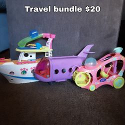 LPS; Playsets & Cars