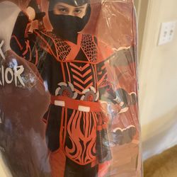 Halloween Costume Red Ninja