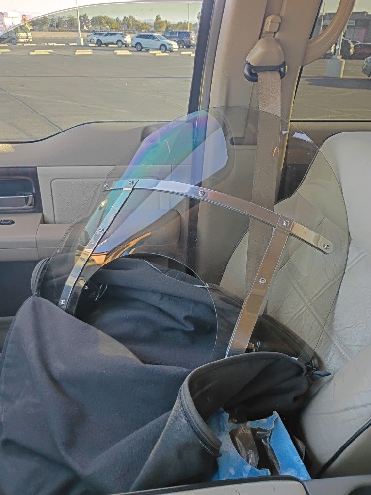 Full Cover Reinforced Harley Windshield