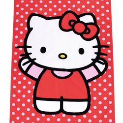 Hello Kitty Beach Towel 32x64 Inch