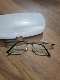 TitaniumFrame Eyeglasses with Case