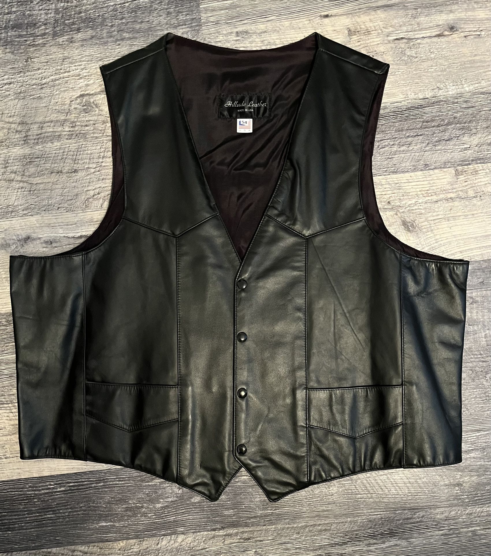 Leather Vest