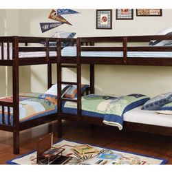 Quadruple Twin Bunk Bed (Free Delivery)