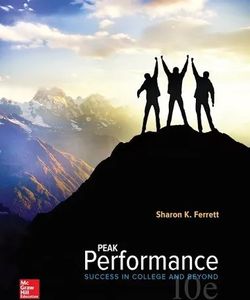Peak Performance 10th Edition