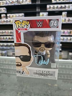 Diesel #74 Funko Pop Signed By Kevin Nash W/ COA