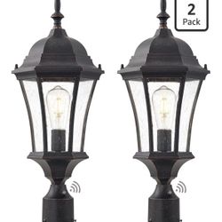 24” Dusk To Dawn Aluminum Outdoor Lights 