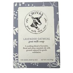 LAVENDER OATMEAL goat milk soap