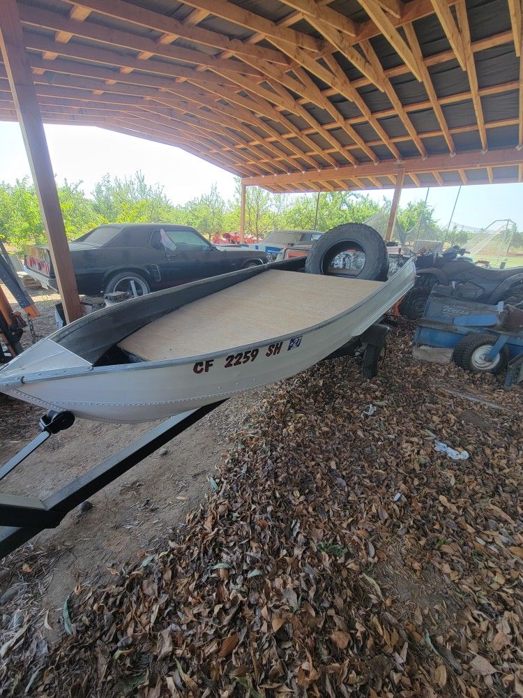Sears 12ft Aluminum Boat
