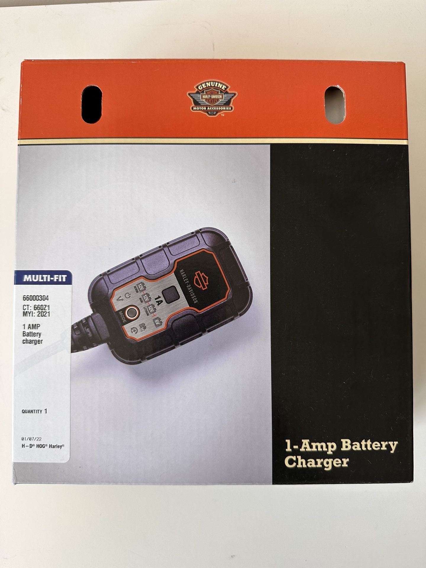 1 AMP BATTERY CHARGER HARLEY DAVIDSON MULTI-FIT (contact info