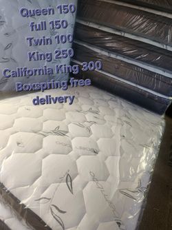 Mattress Pillow Top New