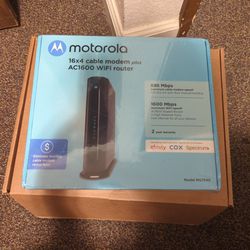 Brand New  Modem In Box And Wrapper