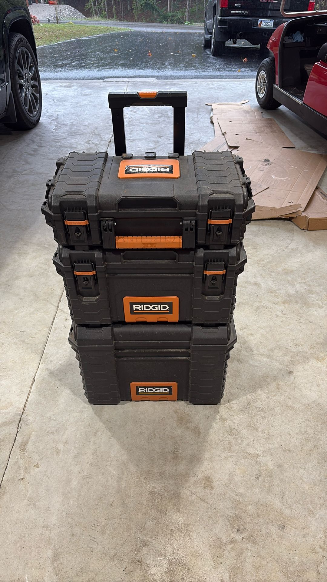 Ridgid Rolling Tool Box