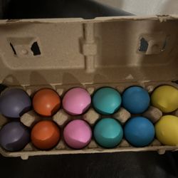 Home Made Confetti Eggs No