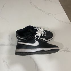 Nike Dunk Low Black White Size 8 Men’s Shoes 