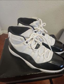 Jordan Air Jordan Retro 11 Concord 2018 High Top Patent Leather Black/White