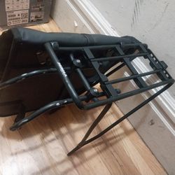 Trek Bike Rack With Bacl Light And Bike Bag
