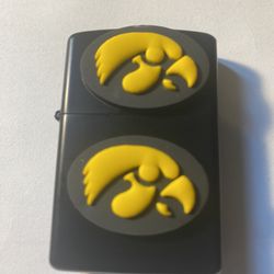 Iowa Hawkeyes fliptop lighter new without fuel