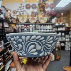 Talavera Plato Ondo Etsy Casamxartesanalstore 