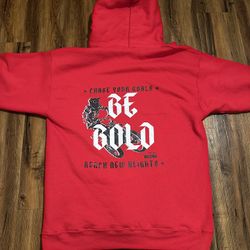 Red Hoodie Be Bold 