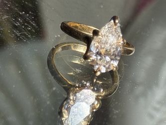 14K Diamond Ring
