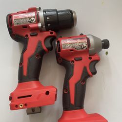 Milwaukee M18 Brushless Combo Drills New Tool Only 