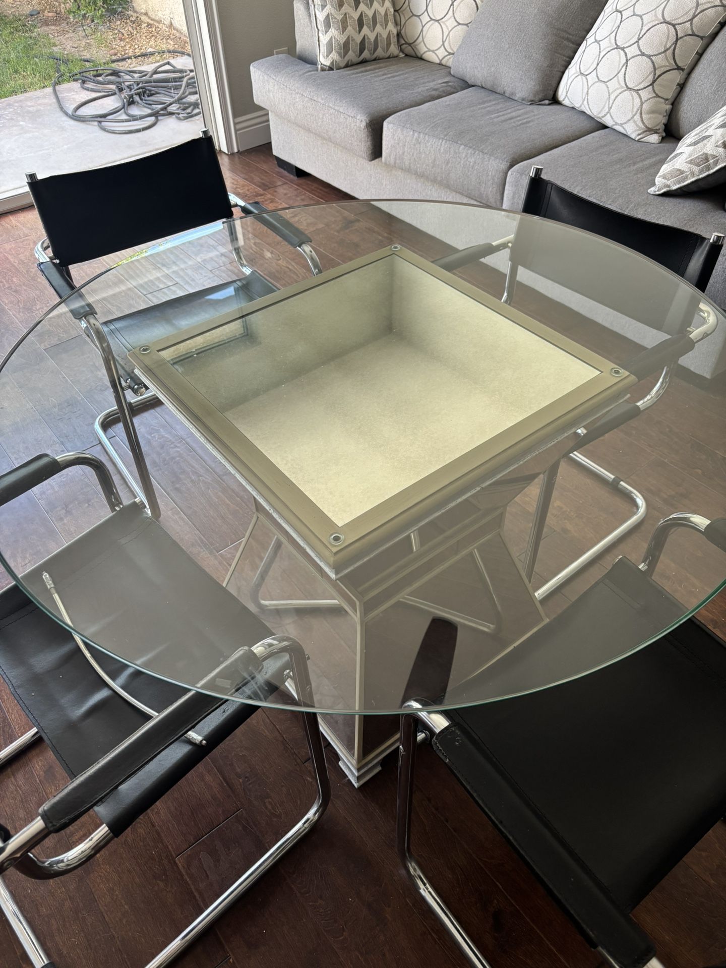 Glass Kitchen Table